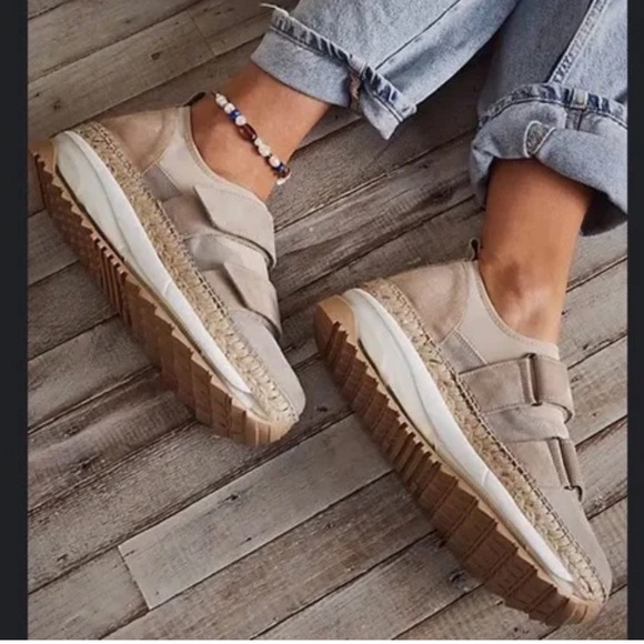 Free People Shoes - FREE PROPLE CHAPMIN VELCRODOUBLE TAKE SUEDE SNEAKERS